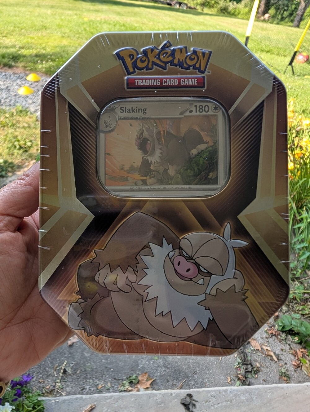 Pokemon Trading Card Game Slaking Tin NEW Sealed